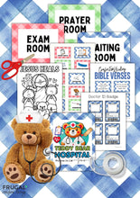 Load image into Gallery viewer, Teddy Bear Hospital Pretend Play