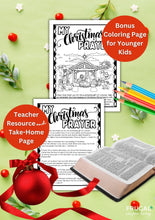 Load image into Gallery viewer, Kids Christmas Prayer Wheel Craft