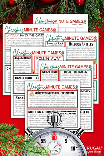 Christmas One Minute Games