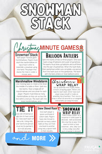 Christmas One Minute Games