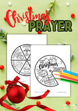 Load image into Gallery viewer, Kids Christmas Prayer Wheel Craft