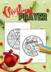 Kids Christmas Prayer Wheel Craft