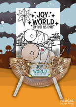 Load image into Gallery viewer, Baby Jesus in a Manger Craft