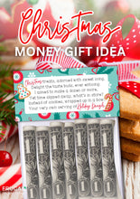 Load image into Gallery viewer, Christmas Dough Money Gift Bag Topper