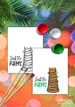 Load image into Gallery viewer, Deck the Palms Handprint Art