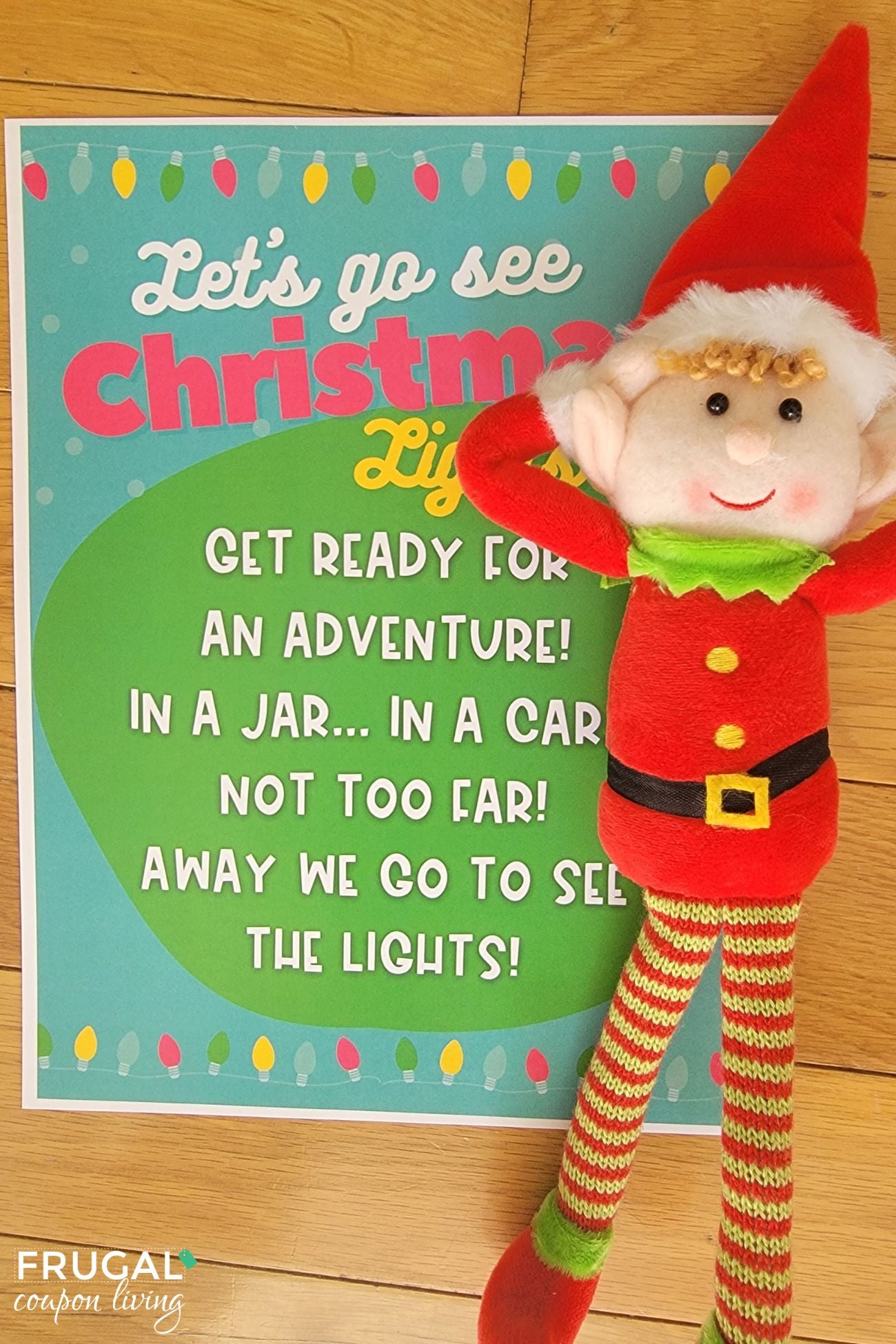 Mini Elf Letter Board Sign EDITABLE Christmas Elf Ideas Elf 