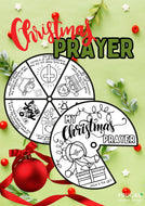Christmas Prayer Wheel Craft - Spanish & English