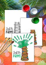 Load image into Gallery viewer, Deck the Palms Handprint Art