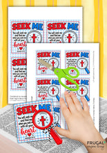 Load image into Gallery viewer, Seek Me Magnifying Glass Gift Tag