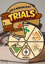 Load image into Gallery viewer, Trials and Suffering Coloring Wheel