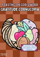 Load image into Gallery viewer, Gratitude Cornucopia Craft