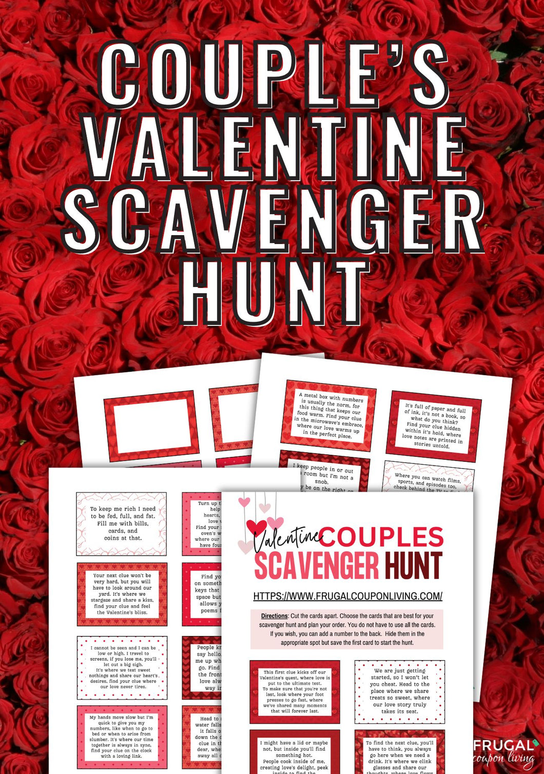Valentine's Day Couples' Scavenger Hunt