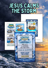 Load image into Gallery viewer, Jesus Calms the Storm Story Craft