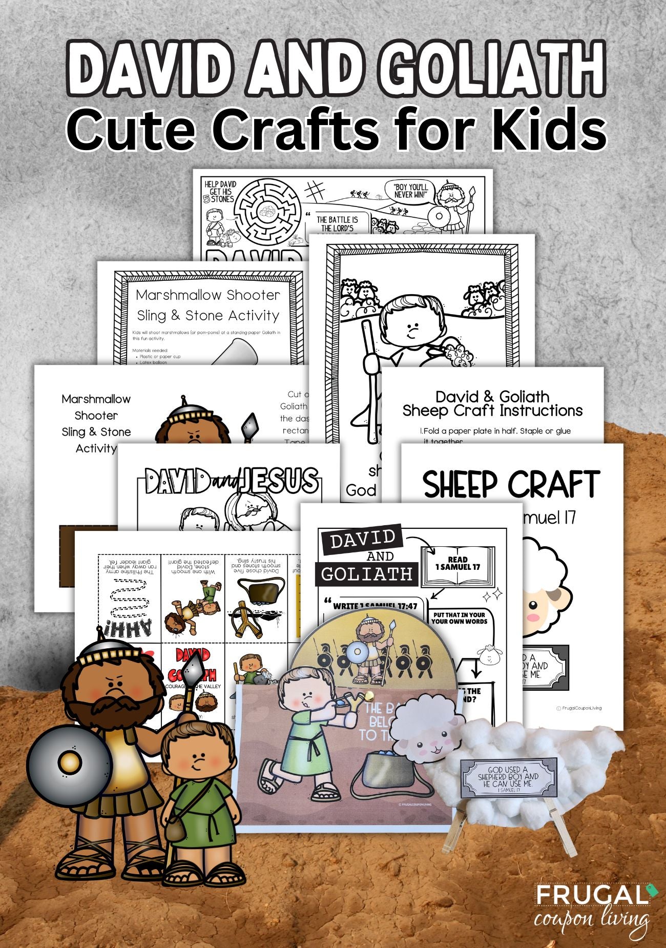 Cute David & Goliath Crafts and Activities Set - Print now! – Frugal Coupon Living cute-david-goliath-crafts-and-activities-set-print-now-frugal-coupon-living