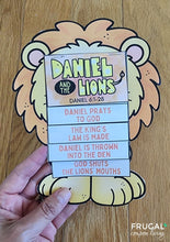 Load image into Gallery viewer, Daniel and the Lions Story Flipbook
