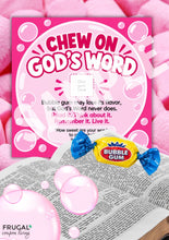 Load image into Gallery viewer, Chew on God's Word Bubble Gum Gift Tag