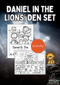 Daniel in the Lions' Den Craft Set