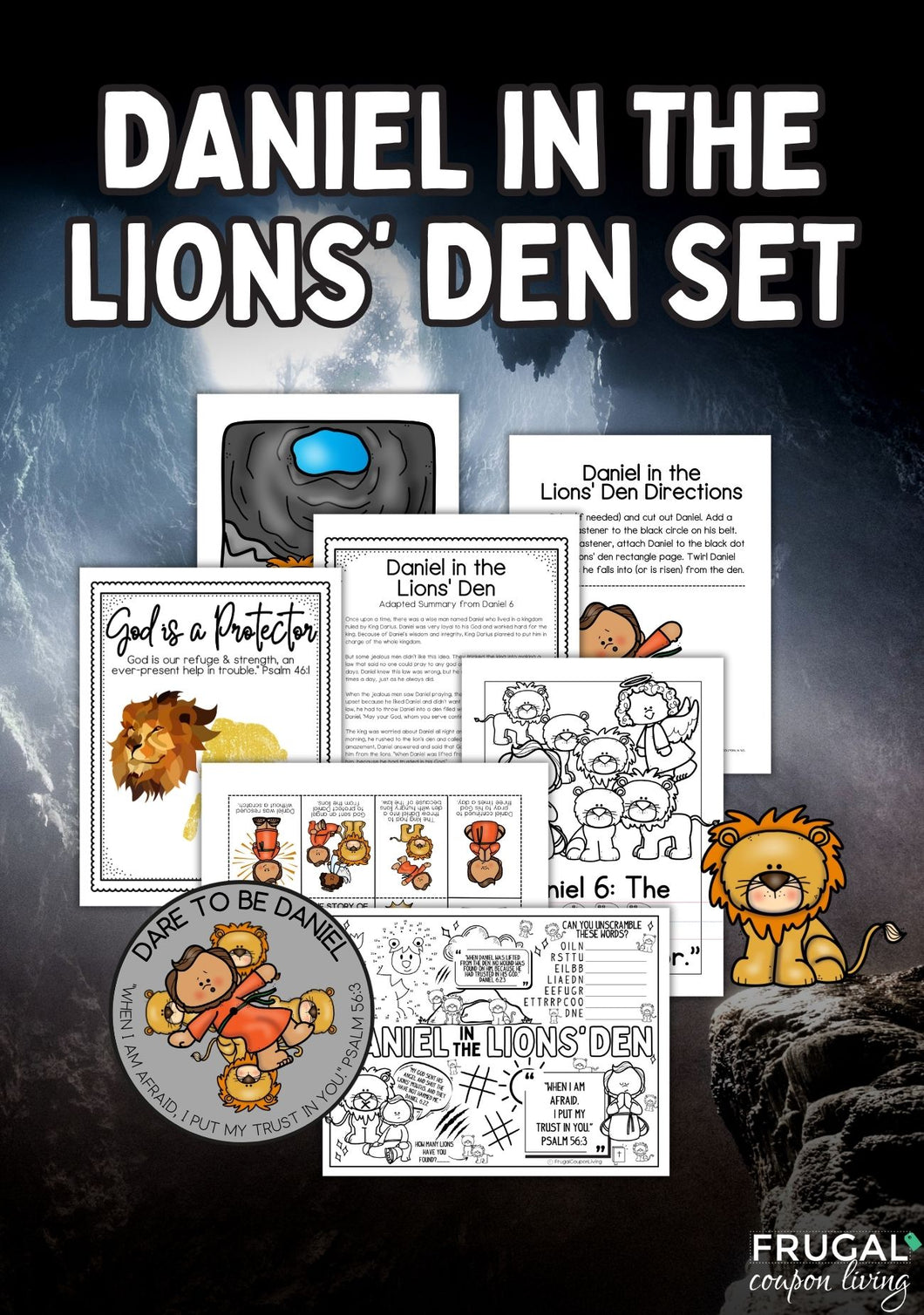 Daniel in the Lions' Den Craft Set