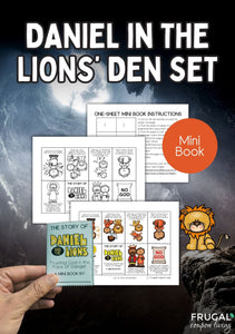 Daniel in the Lions' Den Craft Set