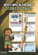 Load image into Gallery viewer, David Bible Character Book