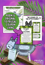 Load image into Gallery viewer, The Legend of the Little Donkey Craft for Palm Sunday