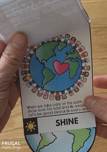 Christian Earth Day Flipbook Craft