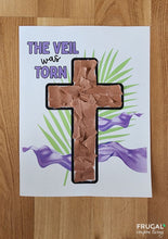 Load image into Gallery viewer, The Veil was Torn Easter Craft