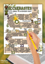 Load image into Gallery viewer, Ecclesiastes Bible Scavenger Hunt
