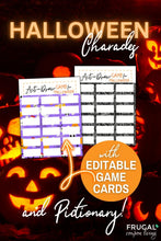 Load image into Gallery viewer, Halloween Charades &amp; Pictionary Words
