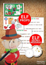 Load image into Gallery viewer, Elf Detective Prop Set with Spy Decoder Wheel