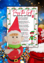 Load image into Gallery viewer, Christmas Elf-Themed Pass the Gift Game