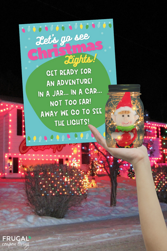 Let's Go See Christmas Lights Letter from Elf