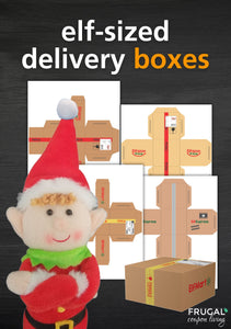 Elf Miniature Shipping Boxes