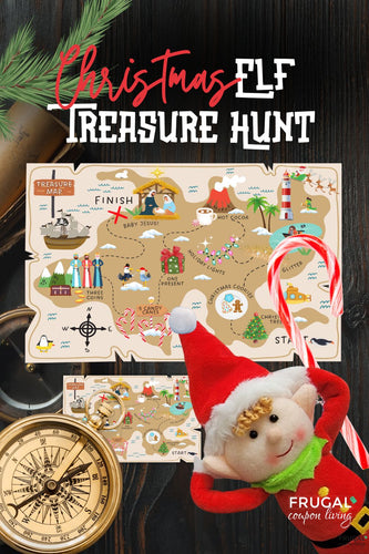 Elf Treasure Hunt Map