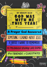 Load image into Gallery viewer, End of the Year Christian Memory Book