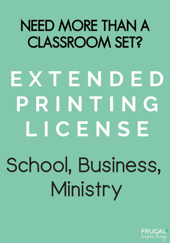 Extended Printing License