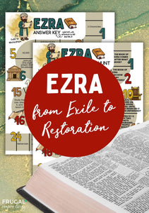 Ezra Bible Scavenger Hunt