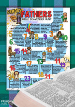 Load image into Gallery viewer, Famous Dads Bible Scavenger Hunt