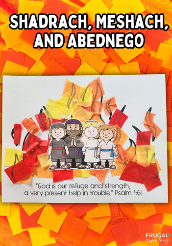 Shadrach, Meshach, & Abednego Craft