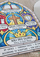 Load image into Gallery viewer, Martin Luther 95 Theses Door Craft