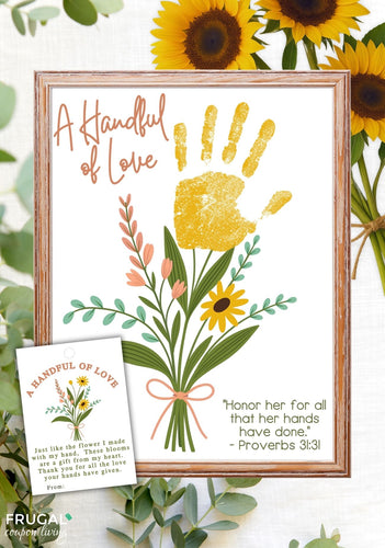 Mother's Day Handprint Art