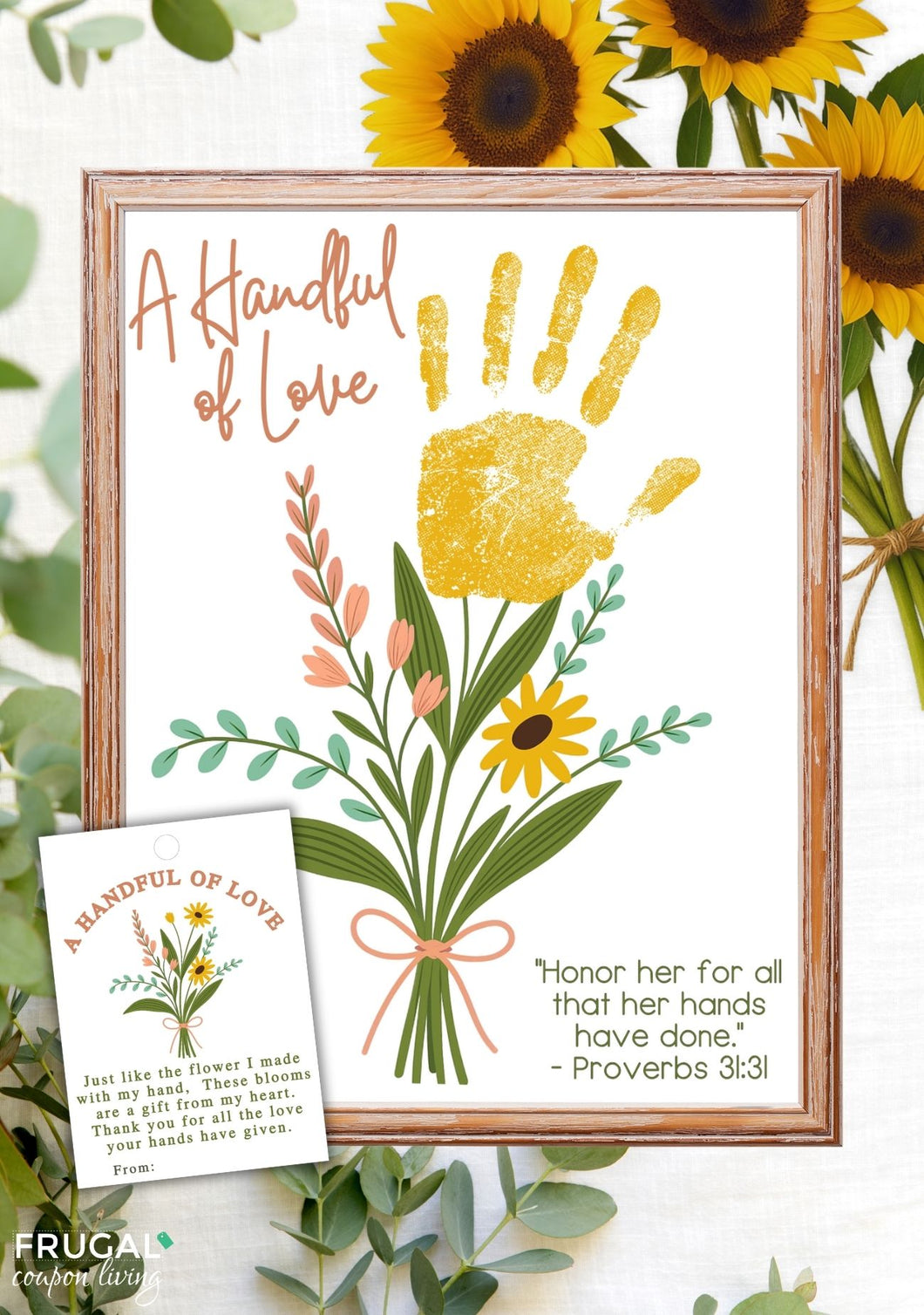 Mother's Day Handprint Art