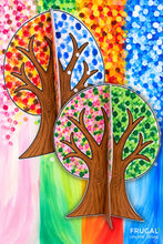 Load image into Gallery viewer, Four Seasons Ecclesiastes 3-D Tree Craft &amp; Mat