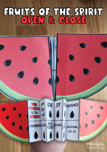 Watermelon Fruits of the Spirit Craft