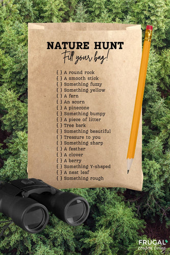 Nature Walk Scavenger Hunt - Brown Bag Edition!