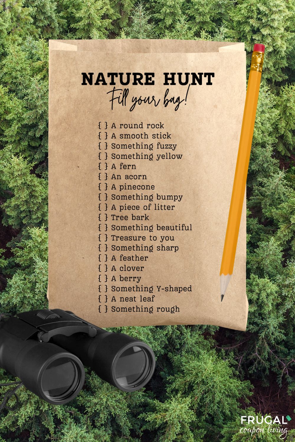 Nature Walk Scavenger Hunt - Brown Bag Edition!