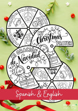 Load image into Gallery viewer, Kids Christmas Prayer Wheel Craft