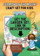 Load image into Gallery viewer, Beatitudes for Kids Wheel Craft