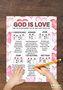 Bible Verses about Love Printable
