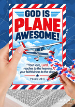 Load image into Gallery viewer, God is Plane Awesome Gift Tag